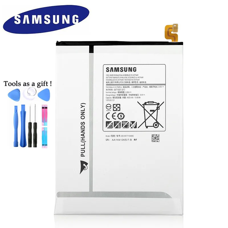 Оригинальный сменный аккумулятор Samsung для Galaxy Tab S2 8 0 T710 T715 T715C SM T713N T719C EB-BT710ABE 4000