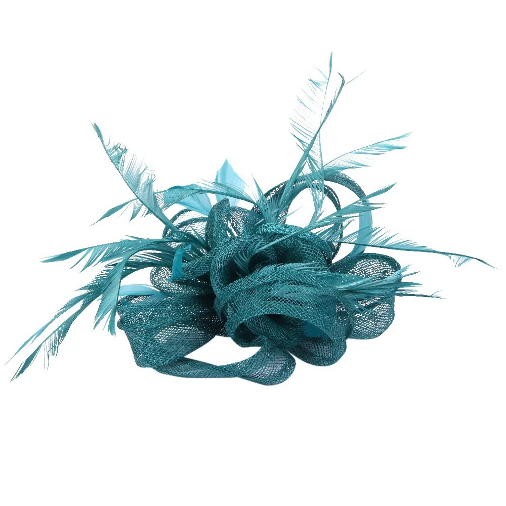 Feathers-hair clip/fascinator headband 