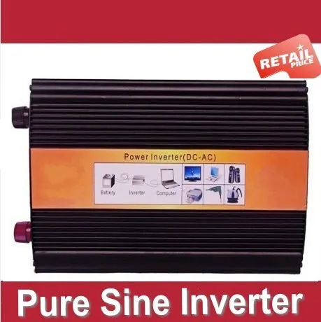 5000W inversor de CC a CA pura sinus inverter Pure Sine Wave Inverter 10000W Peak 12vdc to 230VAC Power | Обустройство дома