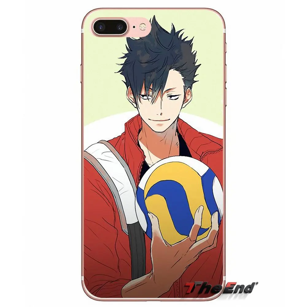 Мягкий чехол для iPhone X 4 4S 5 5S 5C SE 6 6S 7 8 Plus Samsung Galaxy J1 J3 J5 J7 A3 A5 2016 2017 Kuroo Tetsurou Haikyuu|case plus|for