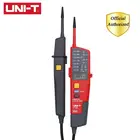 UNI-T UT18C 0  690 В AC DC тестер напряжения ЖК-дисплей Автоматический диапазон IP65 Водонепроницаемый измеритель RCD тестированиеопределение полярности без тестирования мощности