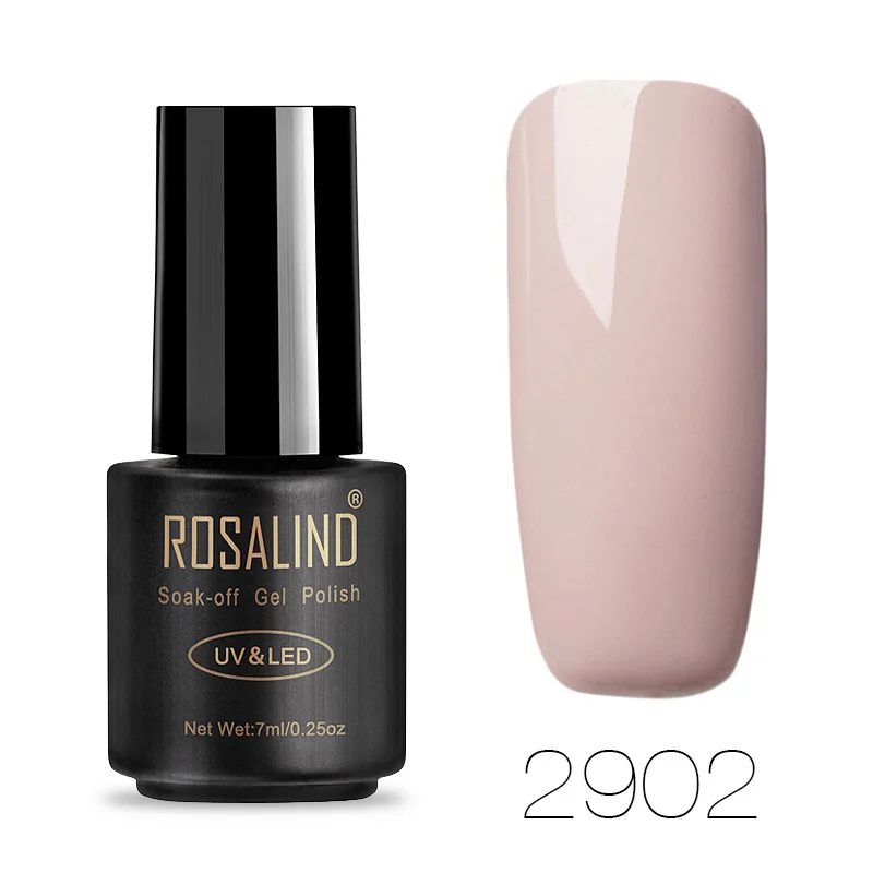 RA2902 ROSALIND лак для ногтей, Гель-лак для наращивания ногтей, впитывающий УФ Полупостоянный светодиодный Гибридный гвоздь для маникюра, гель-лаки - Цвет: RA2902