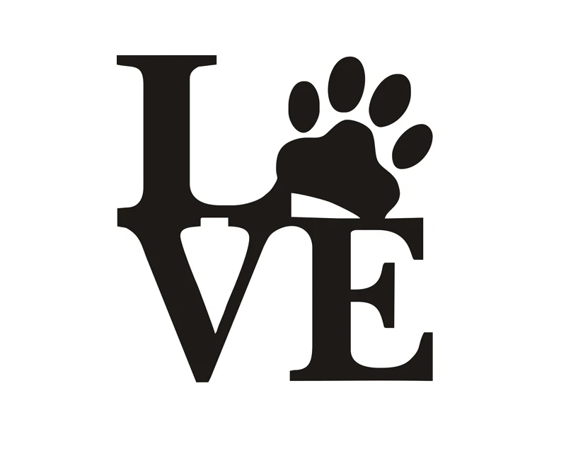 Лидер продаж милые водонепроницаемые наклейки на автомобиль с принтом лапы