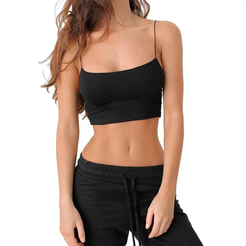 2018 топ на бретелях-спагетти нижнее белье комплект с бюстгальтером хлопковые