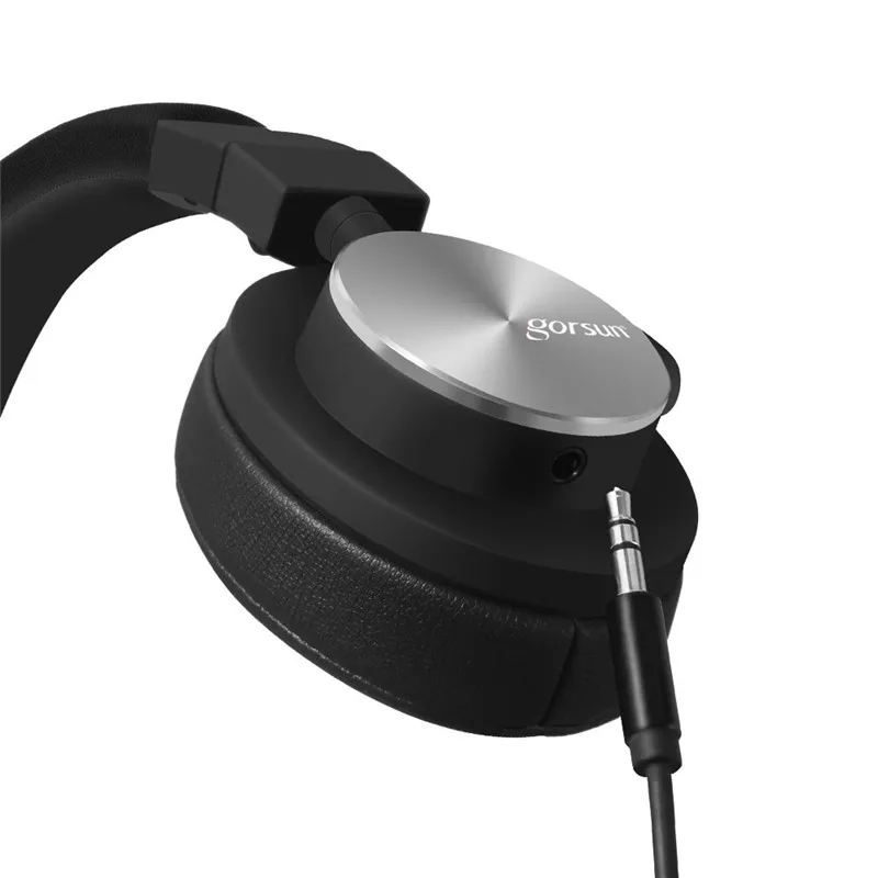 GS781 3,5 мм гарнитура складные наушники Регулируемый AUX HiFi регулятор громкости с микрофоном