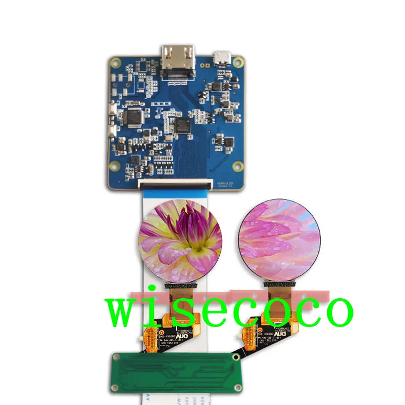 1 39 микро OLED экран MIPI дисплей 400*400 круглый AMOLED с приводной платой для часов/Носимых