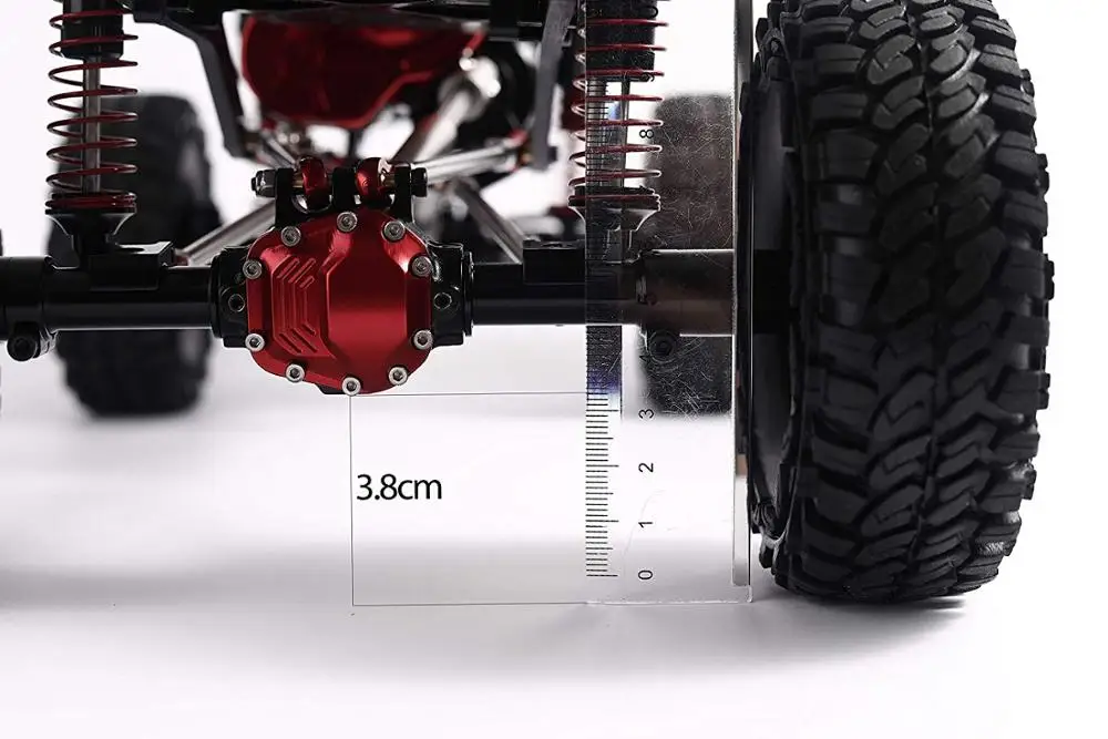 1/10 RC автомобиль SCX10II 90046 рама шасси алюминиевый сплав с модернизированной версией обратного редуктора и заднего моста(не включает питание