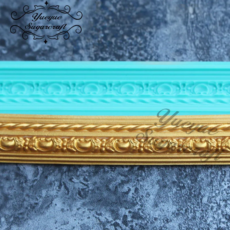 Yueyue Sugarcraft новейшая силиконовая форма для помадки инструменты украшения