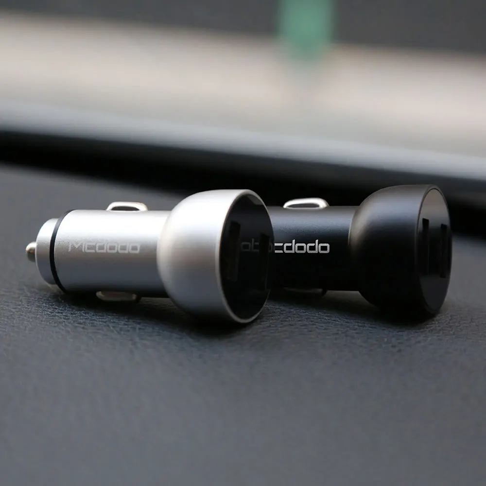 Mcdodo Dual USB Автомобильное зарядное устройство 3.4A Быстрая зарядка для iPhone 7 8 6 6s 5S светодиодный цифровой дисплей для samsung Galaxy S8 Plus Xiaomi