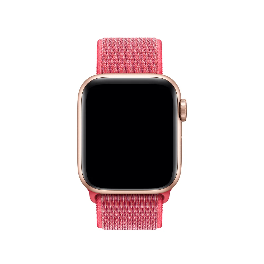 Тканый нейлоновый спортивный ремешок для Apple Watch серии 5 4 44 мм 40 мм ремешок для iWatch 42 мм 38 мм серия 4 3 2 полосы