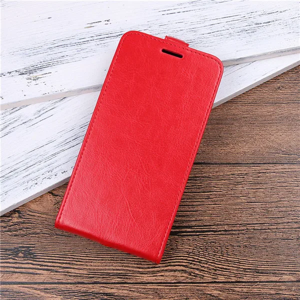 Ретро Кожаный чехол Xiao mi Red mi Note 7 6 8 Pro Note 5 Plus 5A 6A 4X Prime S2 чехол вертикальный откидной Чехол Xiaomi mi 9 8 T Play F1 - Цвет: Red