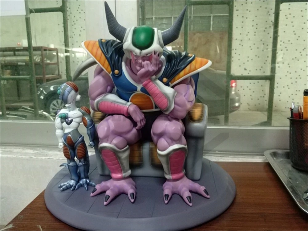 Комический клуб в наличии dragon ball z King Cold and machine Frieza gk статуя из смолы фигурка для