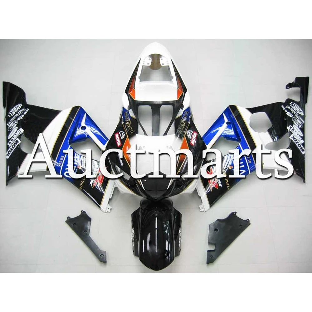 Синий черный Обтекатели для Suzuki GSXR1000 2003 2004 GSX R1000 K3 03 04 ABS Пластик инъекции мотоцикл