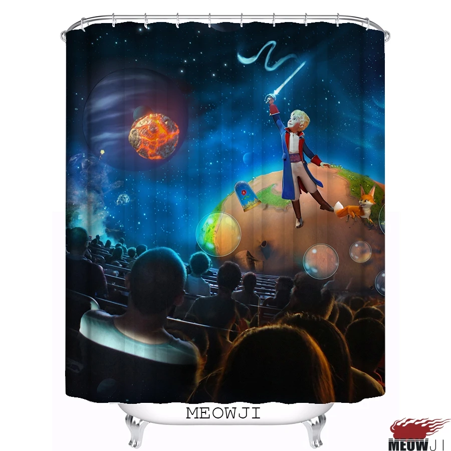 The Little Prince Beautiful Fairy Tale custom Shower Curtain Bathroom decor various sizes Free Shipping | Дом и сад