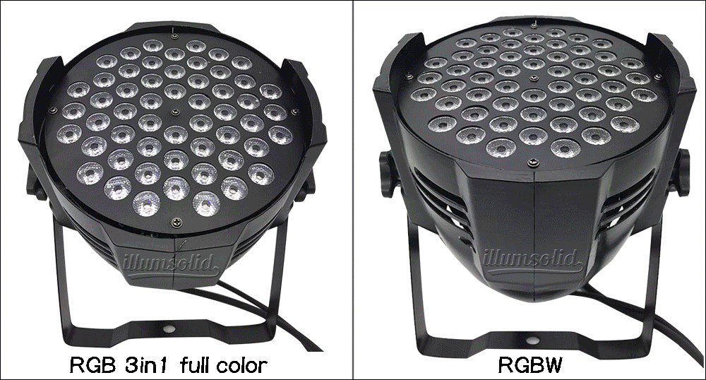 2 шт. алюминиевый 54*3 Вт RGBW led par Светильник 54x3 Вт rgb 3в1 dmx сценический светильник 18x15 Вт led par 64