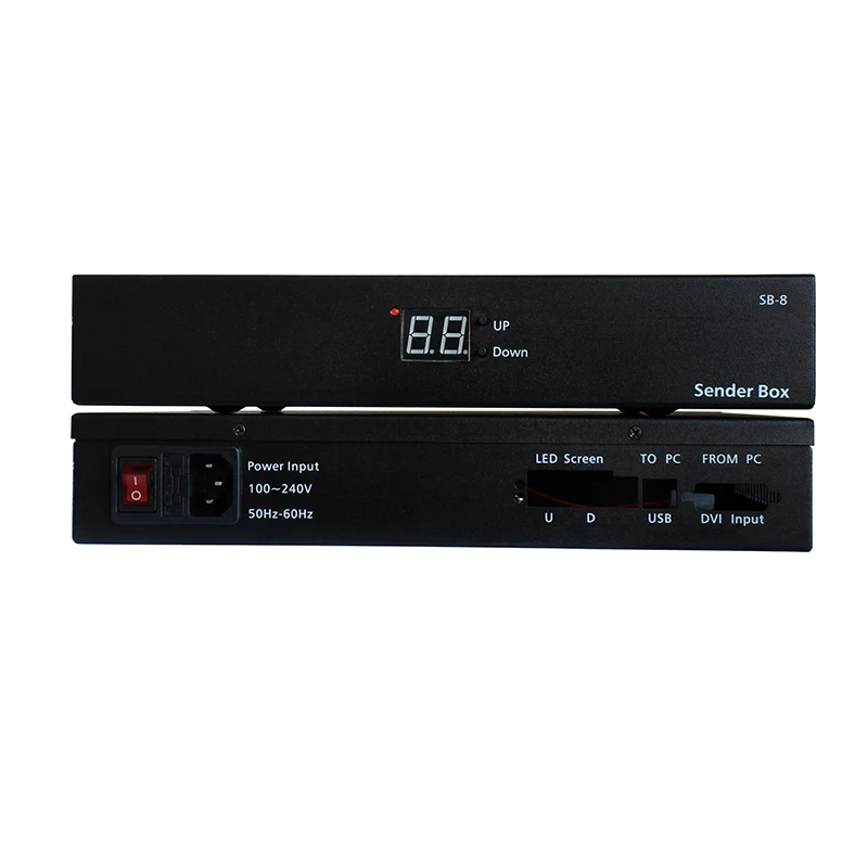 LINSN TS852D светодиодная отправляющая коробка с поддержкой TS802 карта|box box|box ledbox 2 |