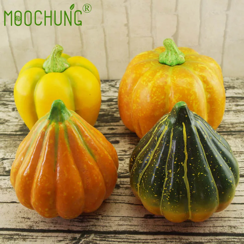 MOOCHUNG Урожай искусственная пена Тыква для Хэллоуина осень День благодарения