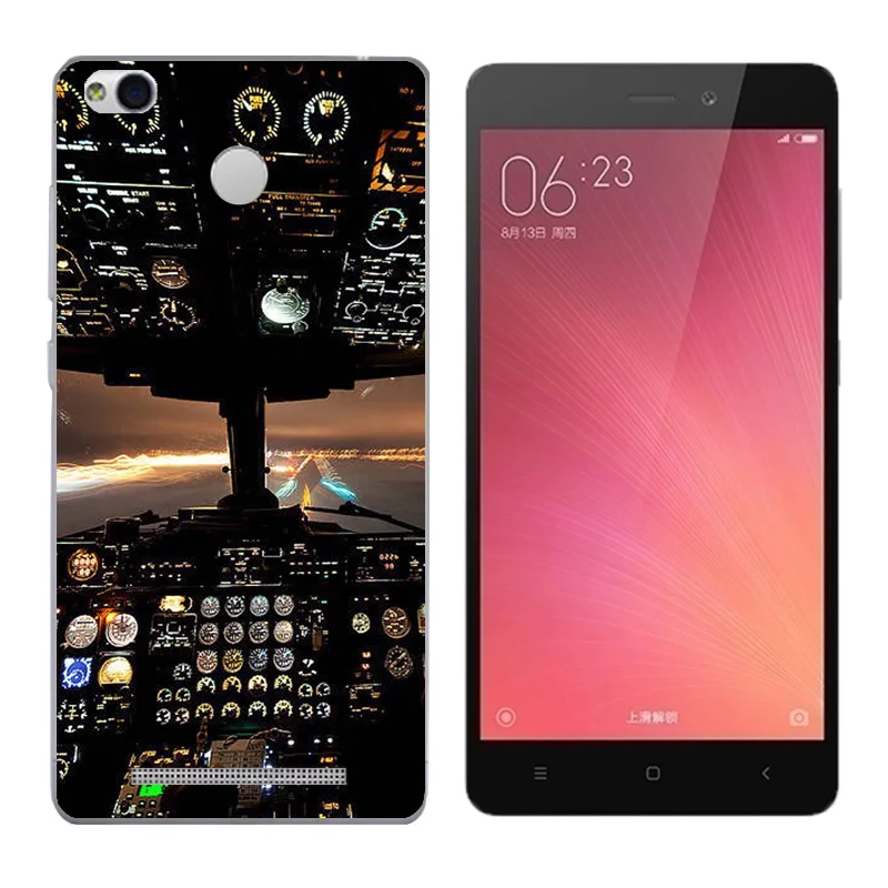 for Coque Xiaomi Redmi 3S Case Cover 5.0 Triangle Printing TPU Silicone 3 Pro Hongmi S |