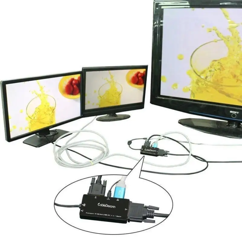 Displayport Hdmi DVI VGA конвертер DP 4 в 1 аудио USB кабель Многофункциональный адаптер для ПК