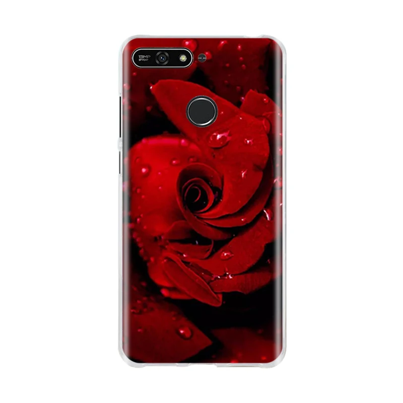 NO.70 Силиконовый чехол для Honor 7A для Honor 7A Pro, защитный чехол для huawei Y6 /Y6 Prime /Enjoy 8e, чехол для телефона s - Цвет: NO.70