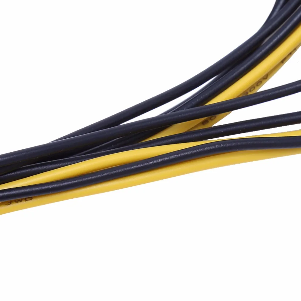 Компьютерная шина PCI E 6 Pin Женский двойной 8 (6 + 2 Pin) Мужской видеокарта Мощность