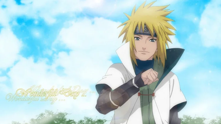 Наруто четвертый Хокаге Yondaime uzumaki кунаи с кожаный чехол 18 см героя аниме «Наруто фигурку аниме фигурка, японские игрушки для детей, игрушки