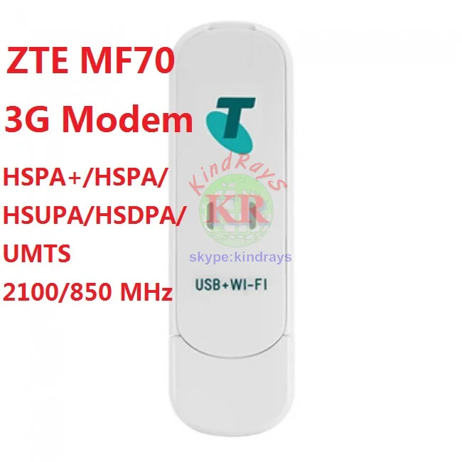 Разблокированный беспроводной модем HSPA + 21 6 Мбит/с ZTE MF70 3G USB Wi-Fi | Компьютеры и офис