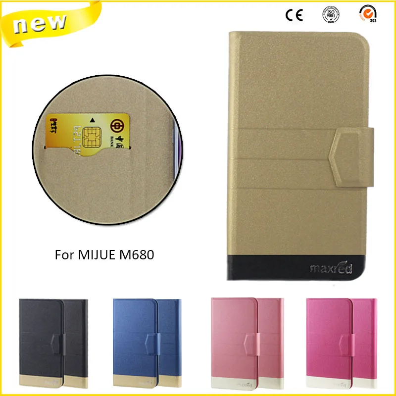 Новый хит! MIJUE M680 Чехлы 5 видов цветов высокое качество полный флип модные