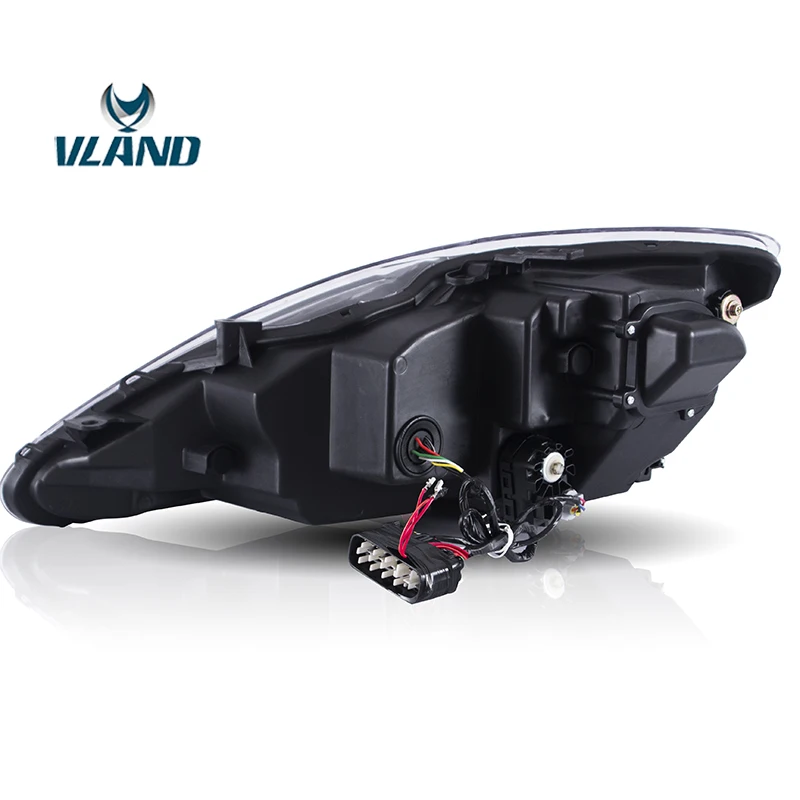 Vland Factory автомобильные аксессуары Головной фонарь для Lexus IS250 2006-2012 полный светодиодный головной светильник с последовательным индикатором