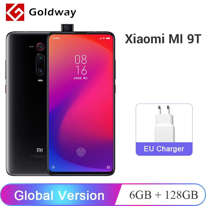 Новая глобальная версия Xiaomi Mi 9T (Redmi K20) 6 ГБ 128 Гб мобильный телефон Snapdragon 730