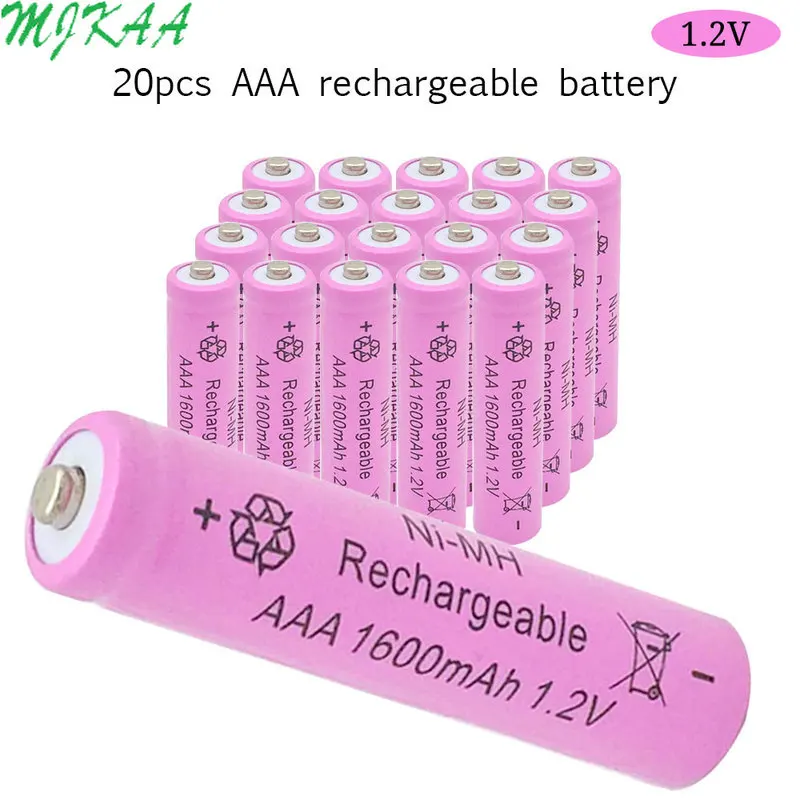 AA 2800mAh ni mh перезаряжаемые батареи + AAA 1600mAh для дистанционного управления радио