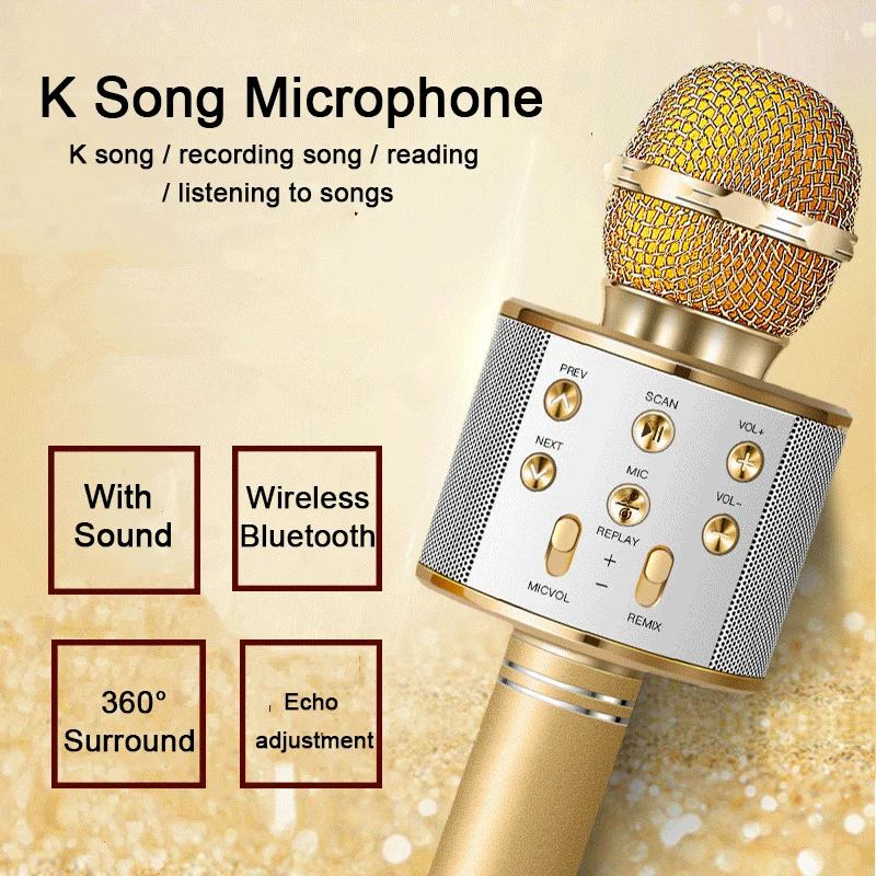 MN Mws858 Q37 сцена беспроводной микрофон пение professional stereo surround microfono condensador для IPhone8