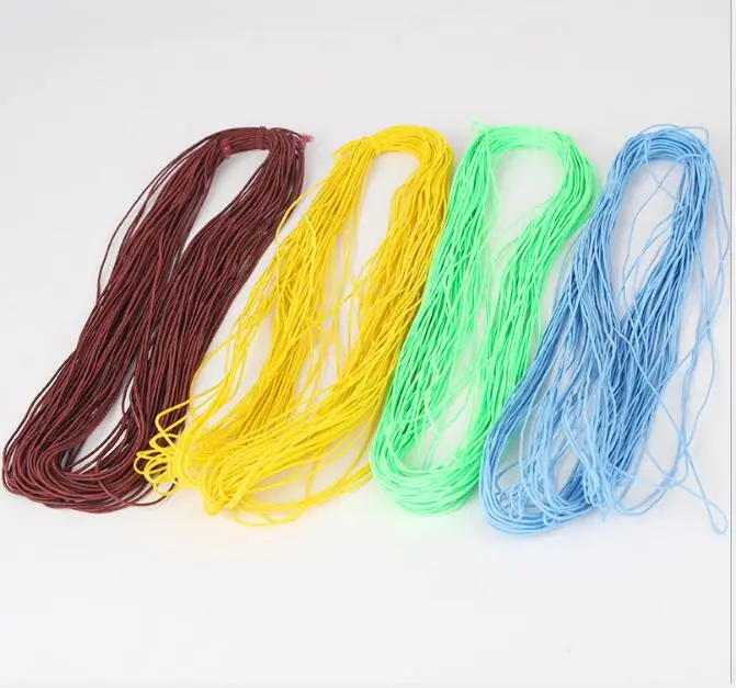 10 yardsHigh-Elastic 1mm Colorful Round Elastic Band Round Elastic Rope Rubber Band Elastic Line DIY Sewing Accessories AA7678