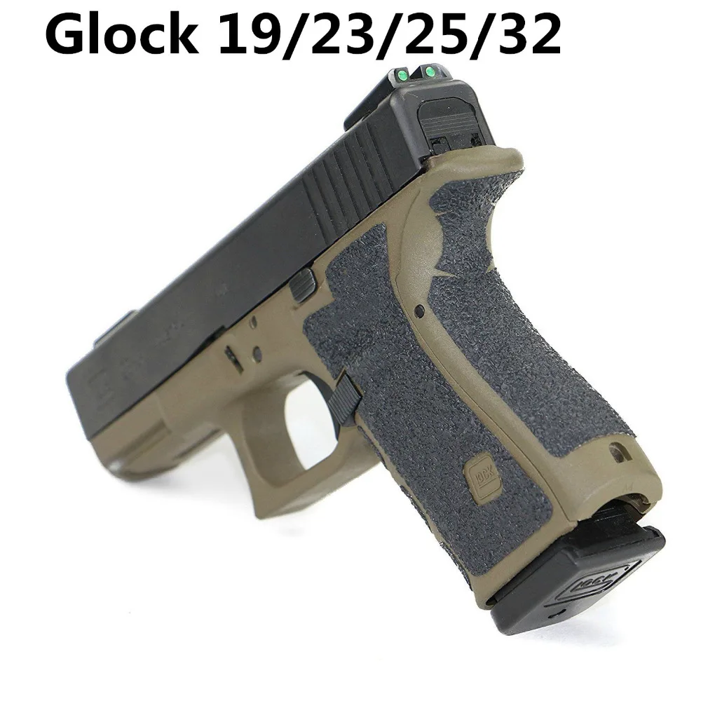 Тактические Нескользящие резиновые текстурные перчатки для Glock 17 19 20 21 22 25 26 27 33 43 Пистолет Аксессуары для журналов