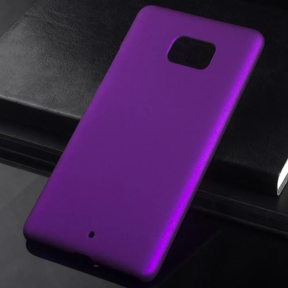 Purple Матовая Пластик Coque 5.7For Htc U Ultra чехол для Htc U Ultra uultra Dual Sim телефонный чехол-лента на заднюю панель - Цвет: Purple