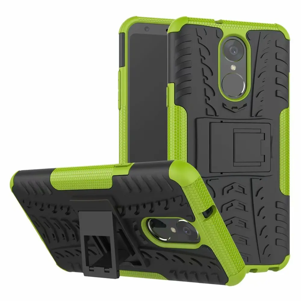 green Чехол для LG Stylo 4 3 K8 K9 K10 Q6 Q7 G7 G6 V20 V30 V40 Aristo х зарядный Fiesta Мощность 2 3 K30 K20 плюс Чехол для телефона чехол - Цвет: green