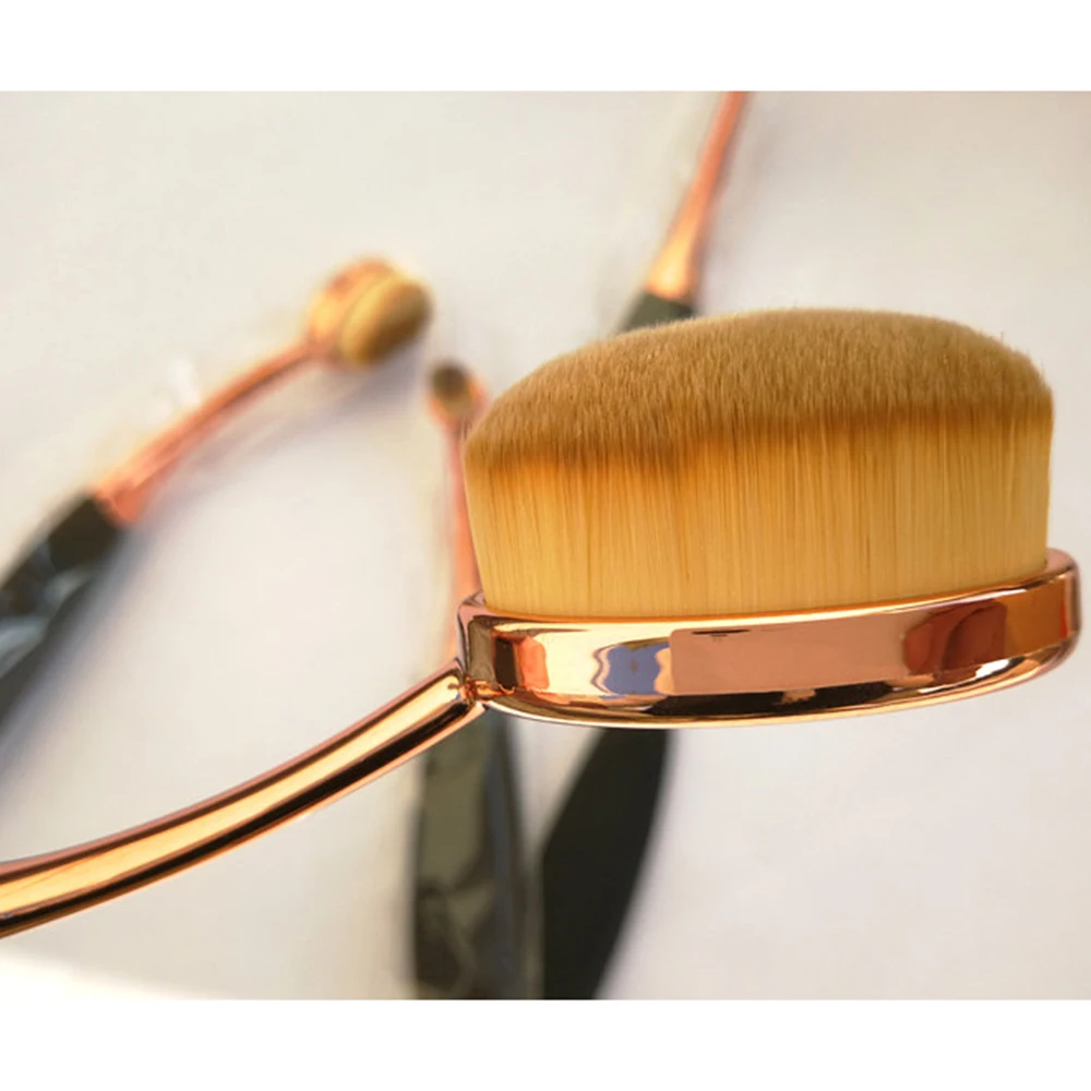 5 шт. набор кистей для макияжа мягкая Овальная головка образный фундамент