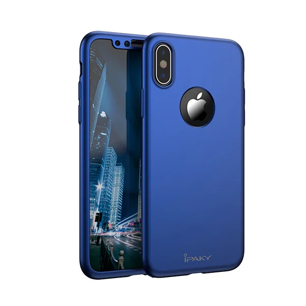 Чехол iPaky для iphone 7 6 6s ультратонкий 360 полноразмерный + закаленное стекло Защита