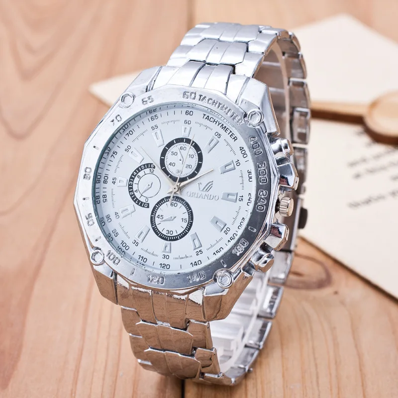 

Top Brand Luxury Mens Watches Fashion Classic Stainless Steel Quartz Wristwatches Style Man Watch Male Clock Relogio Masculino