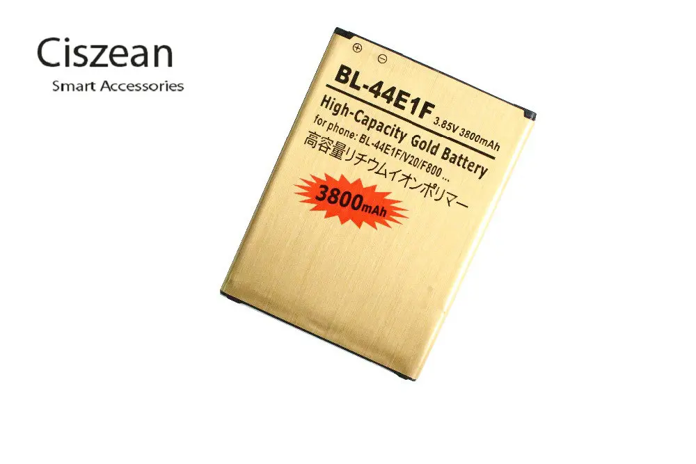 2x3800 mAh BL 44E1F V20 Золотой Сменный аккумулятор для LG Stylo 3 H990 F800 VS995 US996 LS995 LS997 H990DS H910