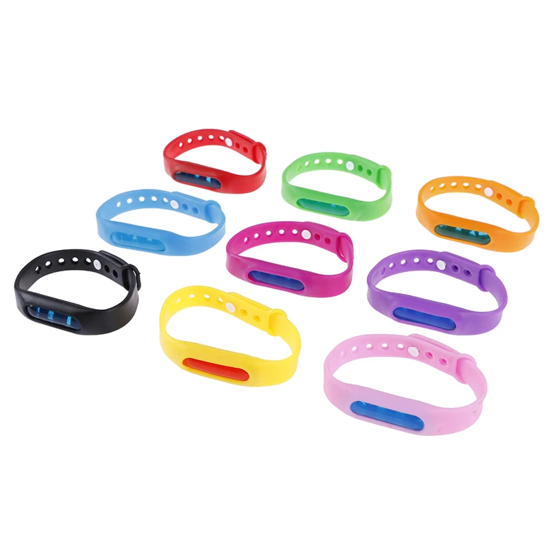 Для детей партия из 5 пар для убивания насекомых комаров убийца Wristband Силикона