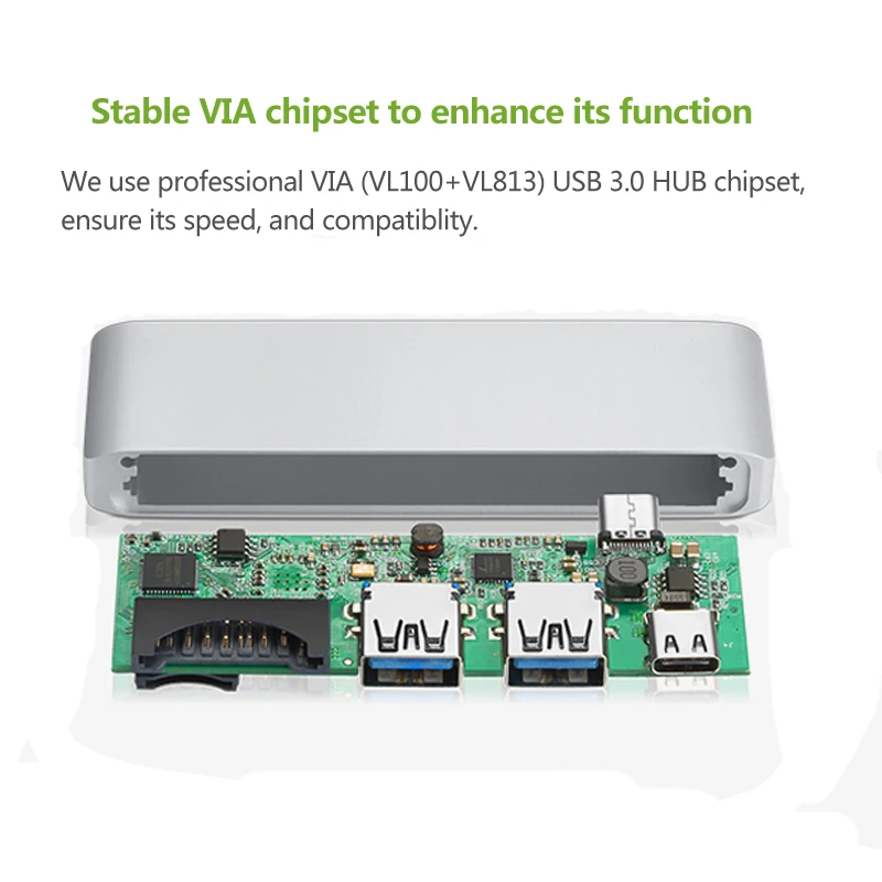 Устройство для чтения SD/TF карт USB 3 1 0 Тип C|usb 3.0 hab|hab usb 3.0usb hab |