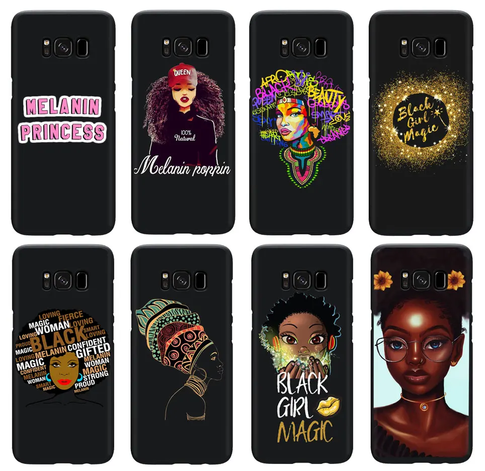 Чехол для телефона Melanin Poppin queen для samsung S10 S9 S8 Plus S7 S7 Edge S10 E Afro Black Girl Magic rock Мягкий силиконовый чехол из ТПУ