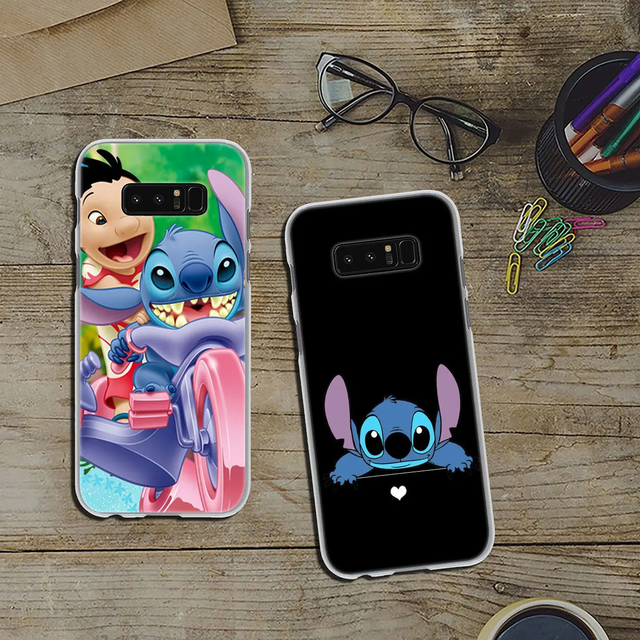 Милый жесткий чехол для телефона Lavaza Lilo Stitch Samsung Galaxy Note 10 9 8 A9 A8 A7 A6 Plus 2018 A3 A5 2017 2016 2015