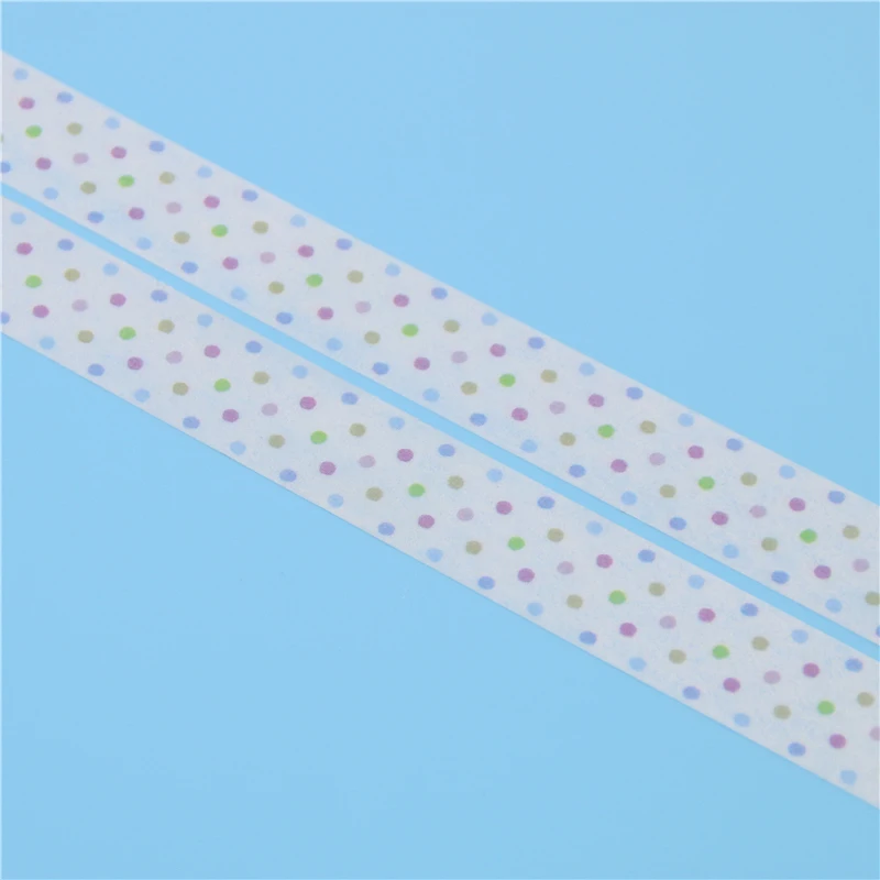15 мм * 10 м клейкая лента цвет точка набор печати Скрапбукинг DIY ремесло липкий деко
