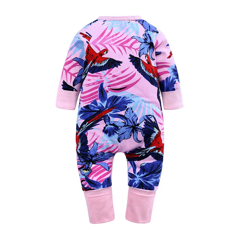 2019 новый детский комбинезон одежда для детей новорожденная девочка на молнии
