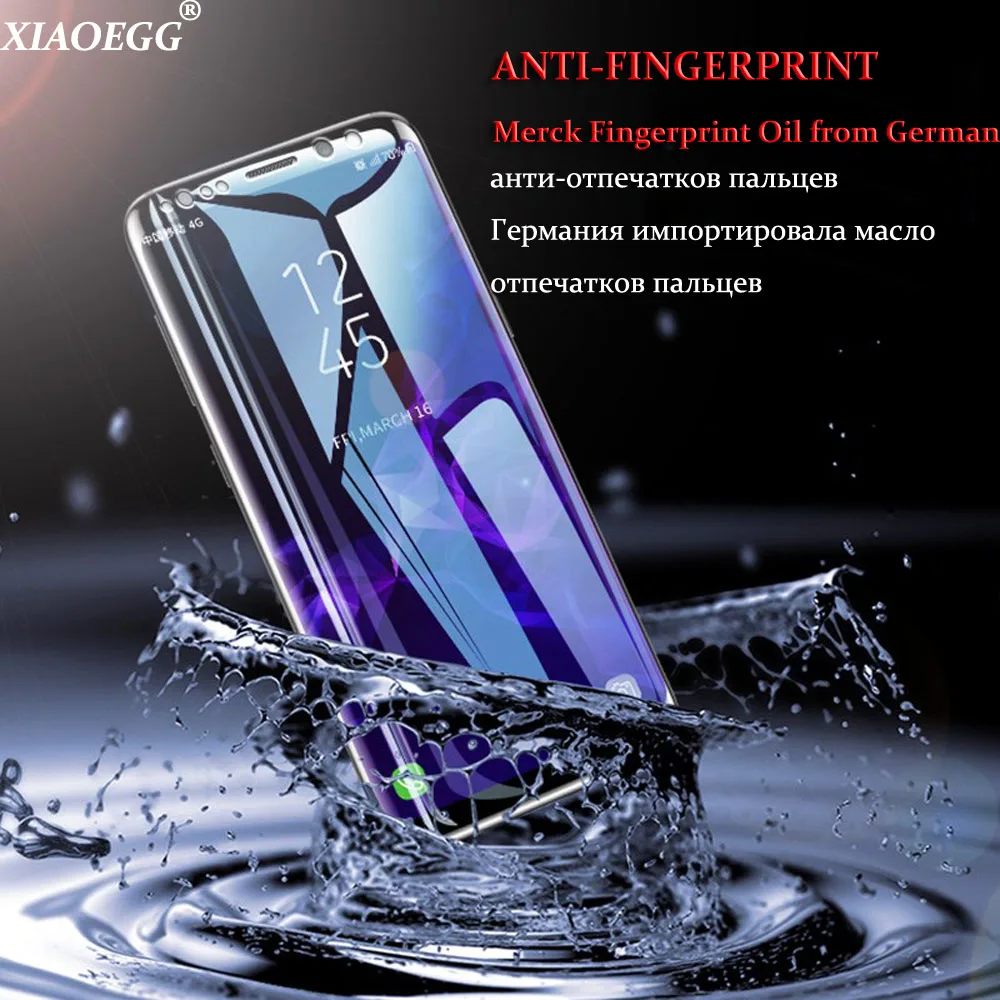 3-упаковочная полная защитная пленка для Samsung S10e S8 S9 Plus S10 E Гидрогелевая Note 8 9