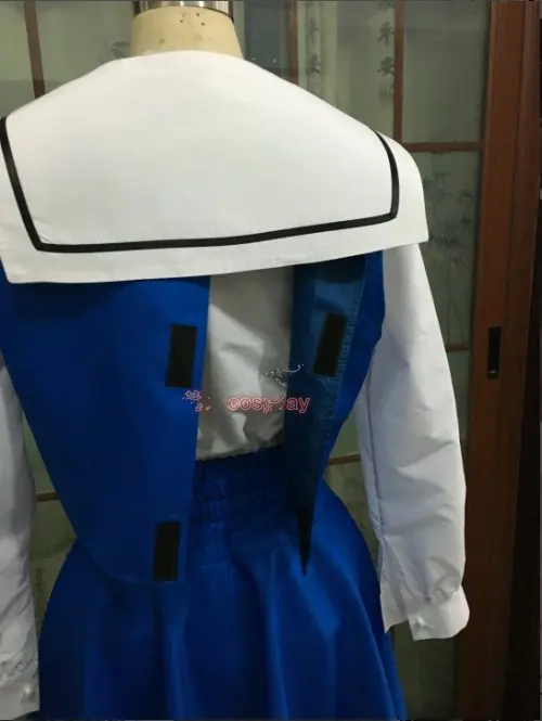 

Is the order a rabbit Kafuu Chino Lovely School Uniform Cosplay Costume Lolita Daily Suit For Women