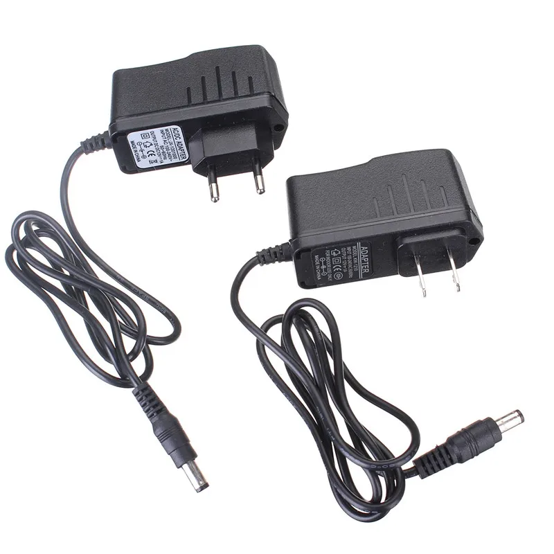 CLAITE AC 100 240V к DC 12V 1A адаптер питания штепсельная вилка США/ЕС для светодиодной