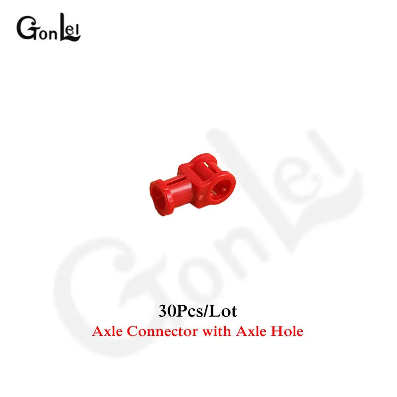 30Pcs No.32039 20 шт./лот, детали Technic, штифты, ось, фаркопы, MOC, детали кирпича, креативные развивающие игрушки, совместимые с 2736 Technic - Цвет: 30Pcs No.32039